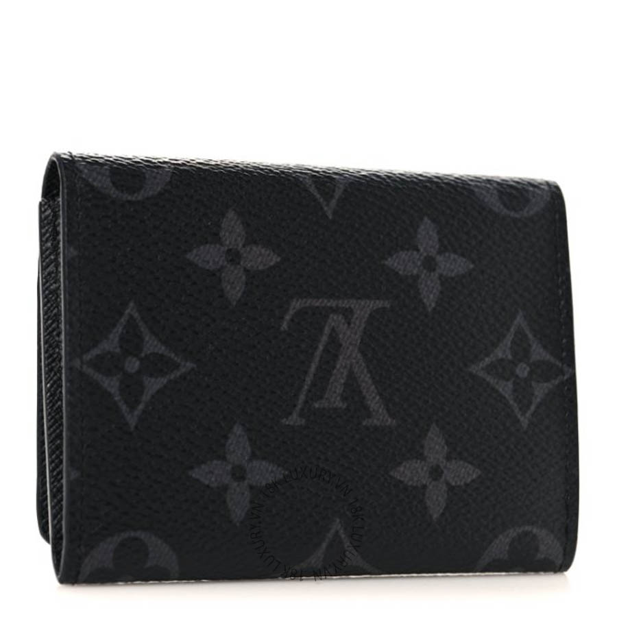 Ví ngắn Louis Vuitton Monogram Eclipse Envelope Business Card Holder FPVL081