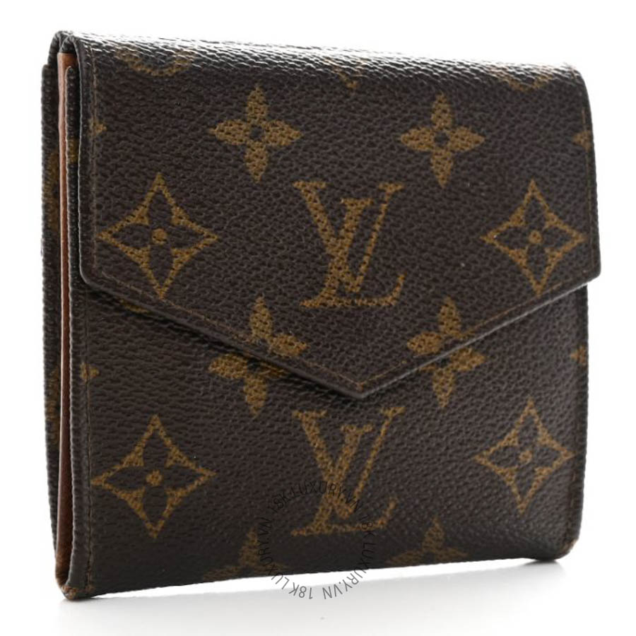 Ví ngắn Louis Vuitton Monogram Elise Compact Wallet FPVL033