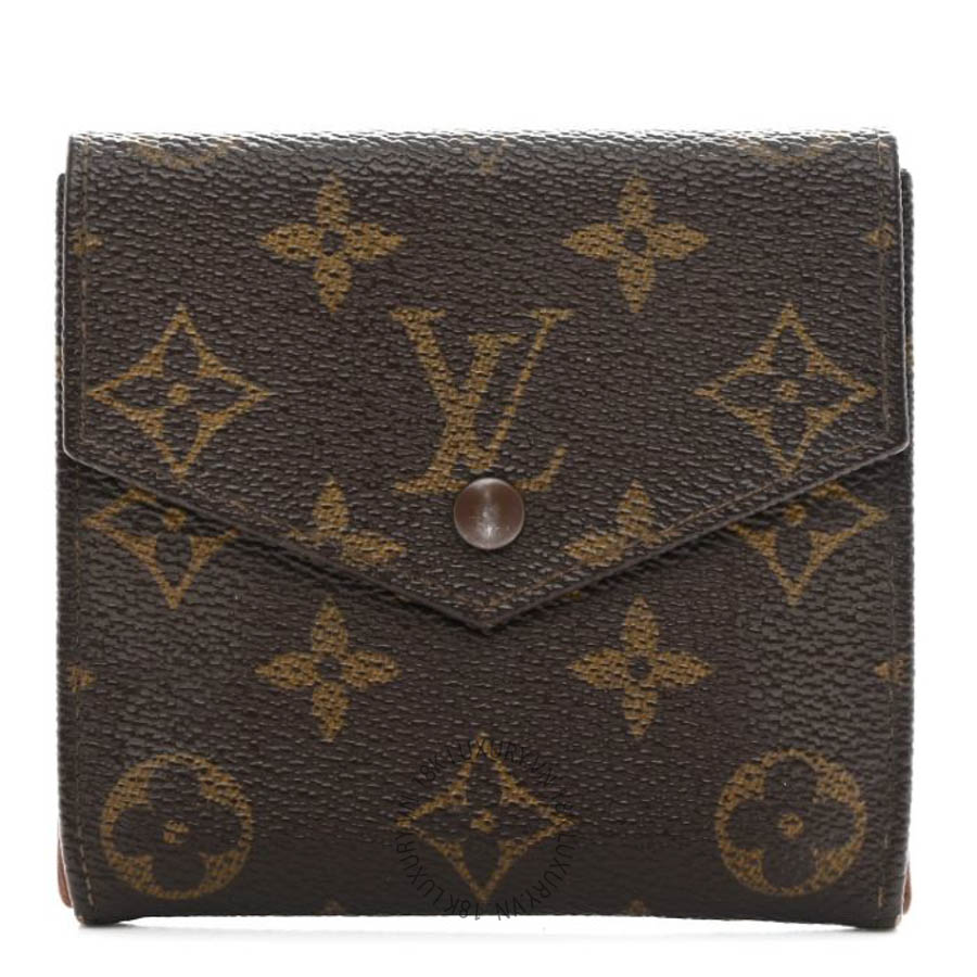 Ví ngắn Louis Vuitton Monogram Elise Compact Wallet FPVL033