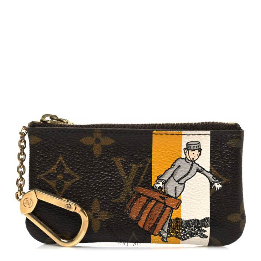 Ví ngắn Louis Vuitton Monogram Groom Key Pouch FPVL074