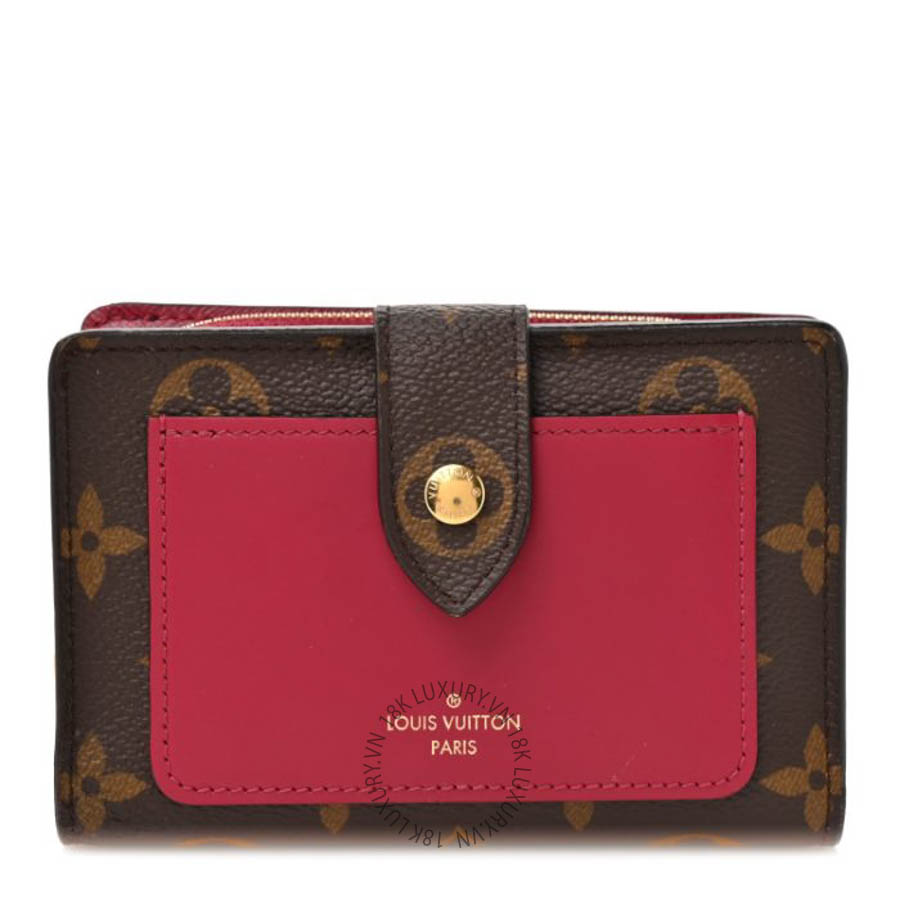 Ví ngắn Louis Vuitton Monogram Juliette Wallet Fuchsia FPVL319