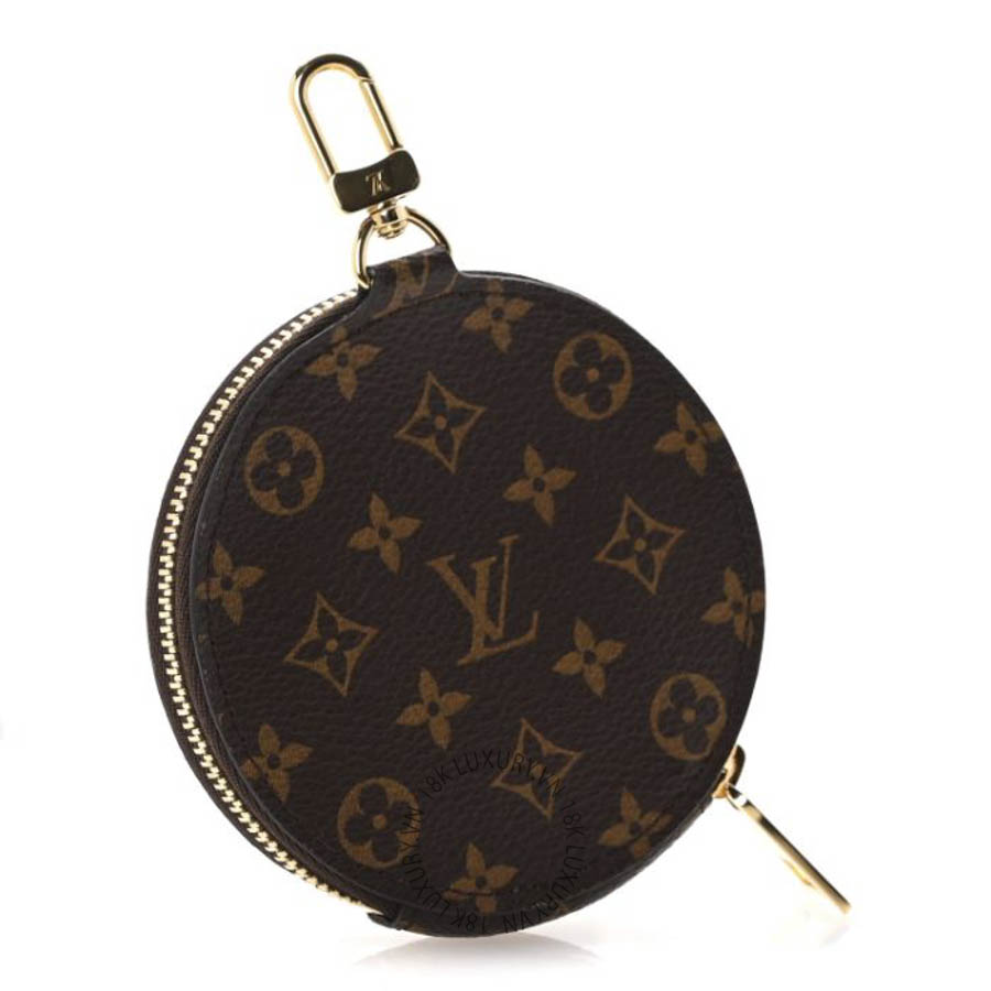 Ví ngắn Louis Vuitton Monogram OnTheGo East West Round Coin Purse Red FPVL554