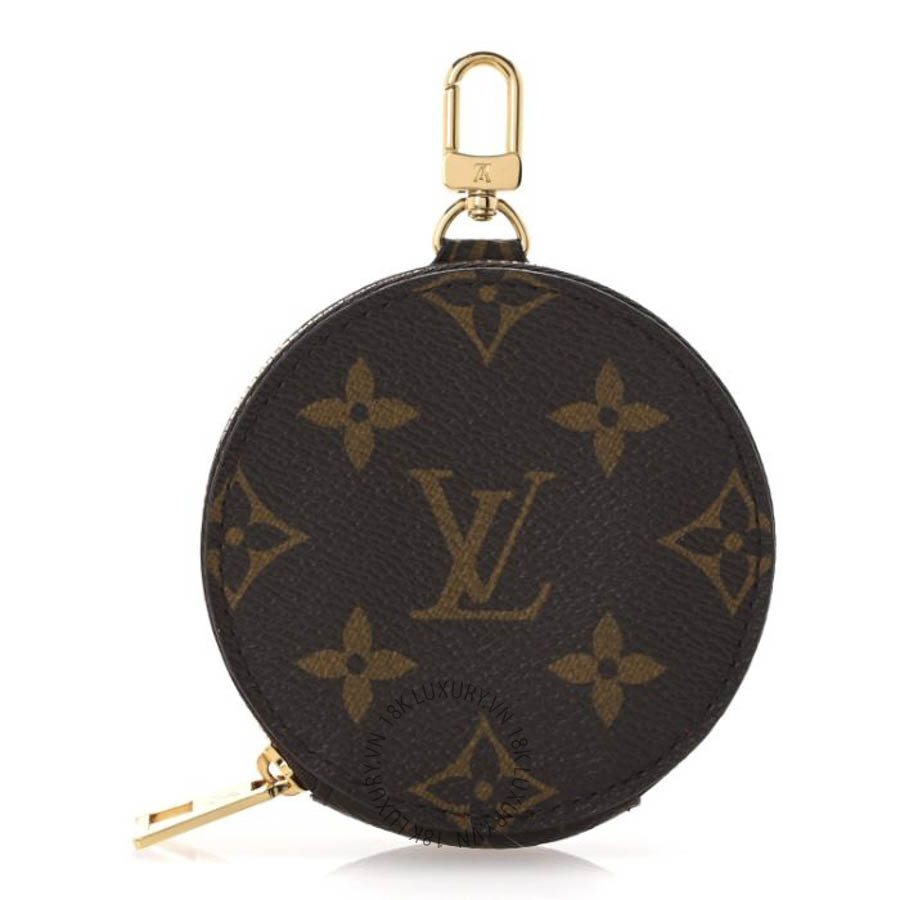 Ví ngắn Louis Vuitton Monogram OnTheGo East West Round Coin Purse Red FPVL554