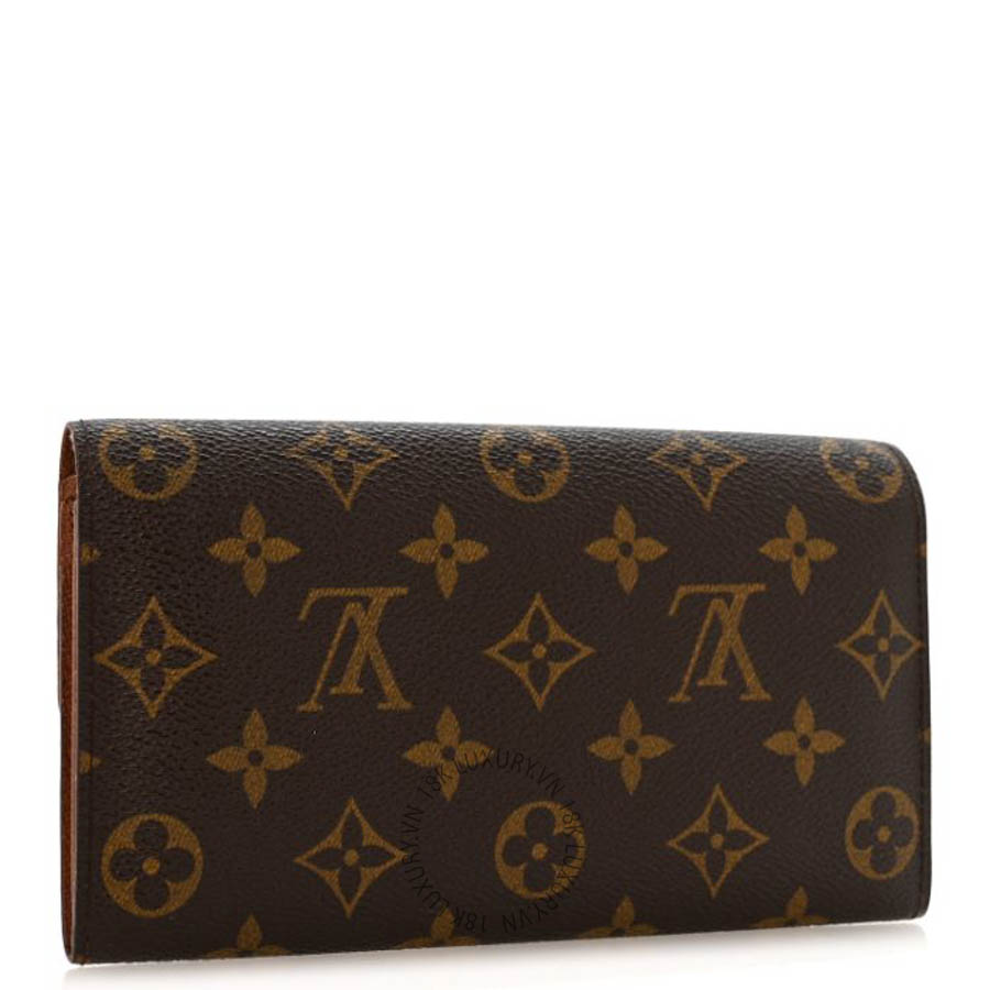 Ví ngắn Louis Vuitton Monogram Sarah Wallet FPVL176