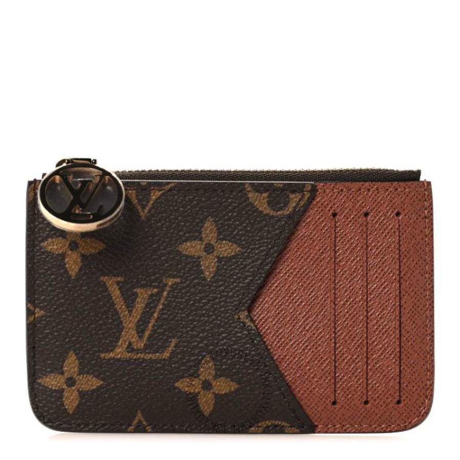 Ví ngắn Louis Vuitton Monogram Zipped Romy Card Holder FPVL389