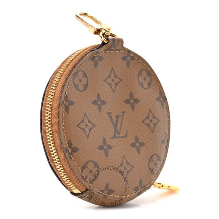 Ví ngắn Louis Vuitton Reverse Monogram Bandouliere Round Coin Purse FPVL533