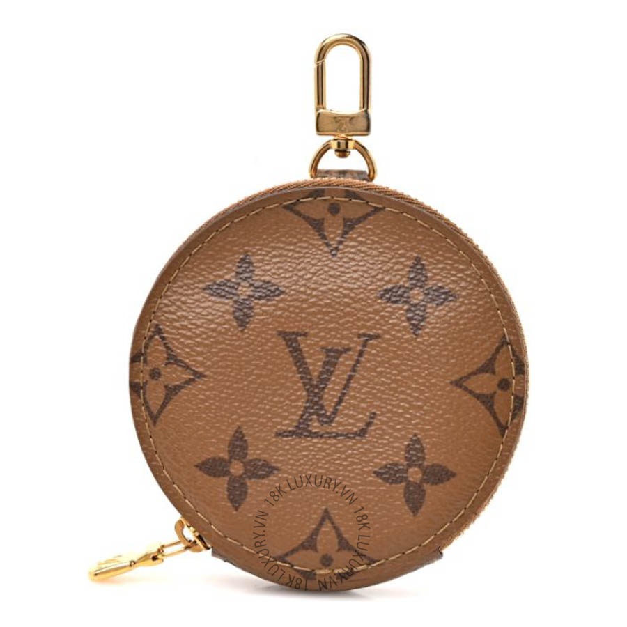Ví ngắn Louis Vuitton Reverse Monogram Bandouliere Round Coin Purse FPVL533