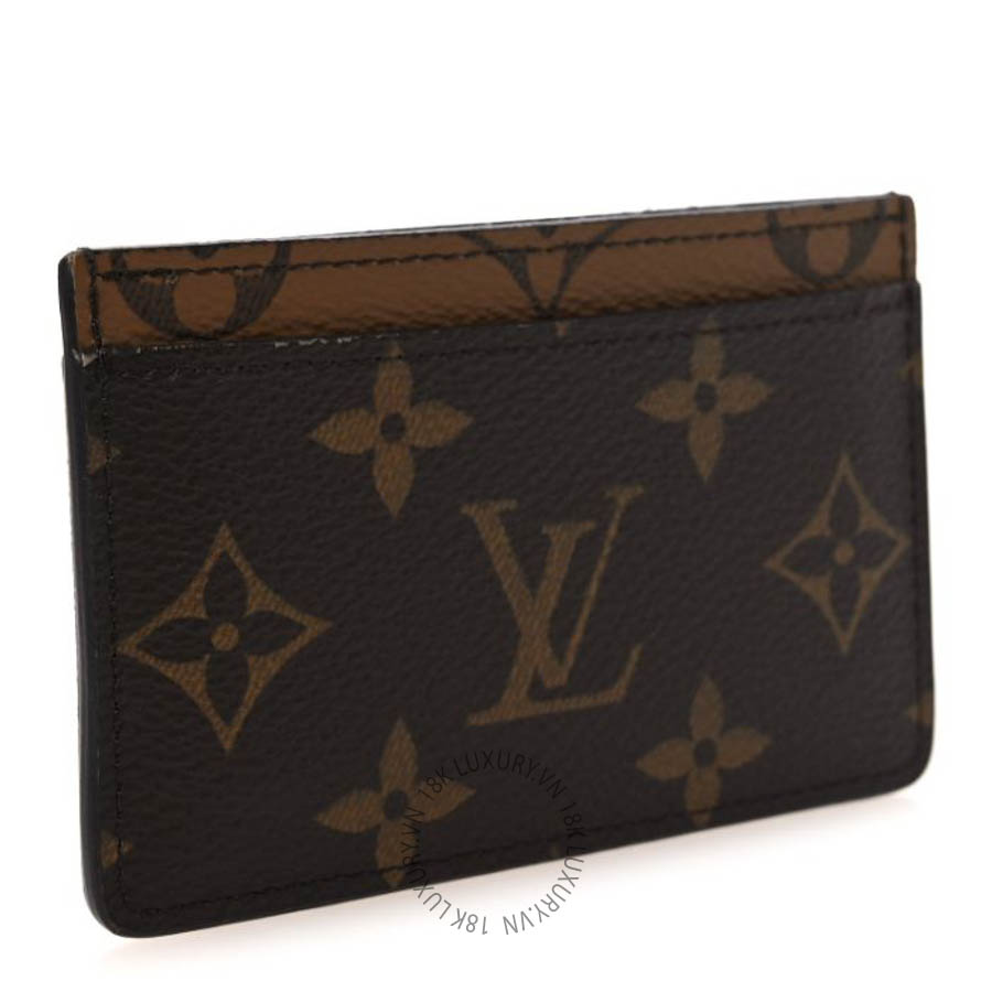 Ví ngắn Louis Vuitton Reverse Monogram Card Holder FPVL020