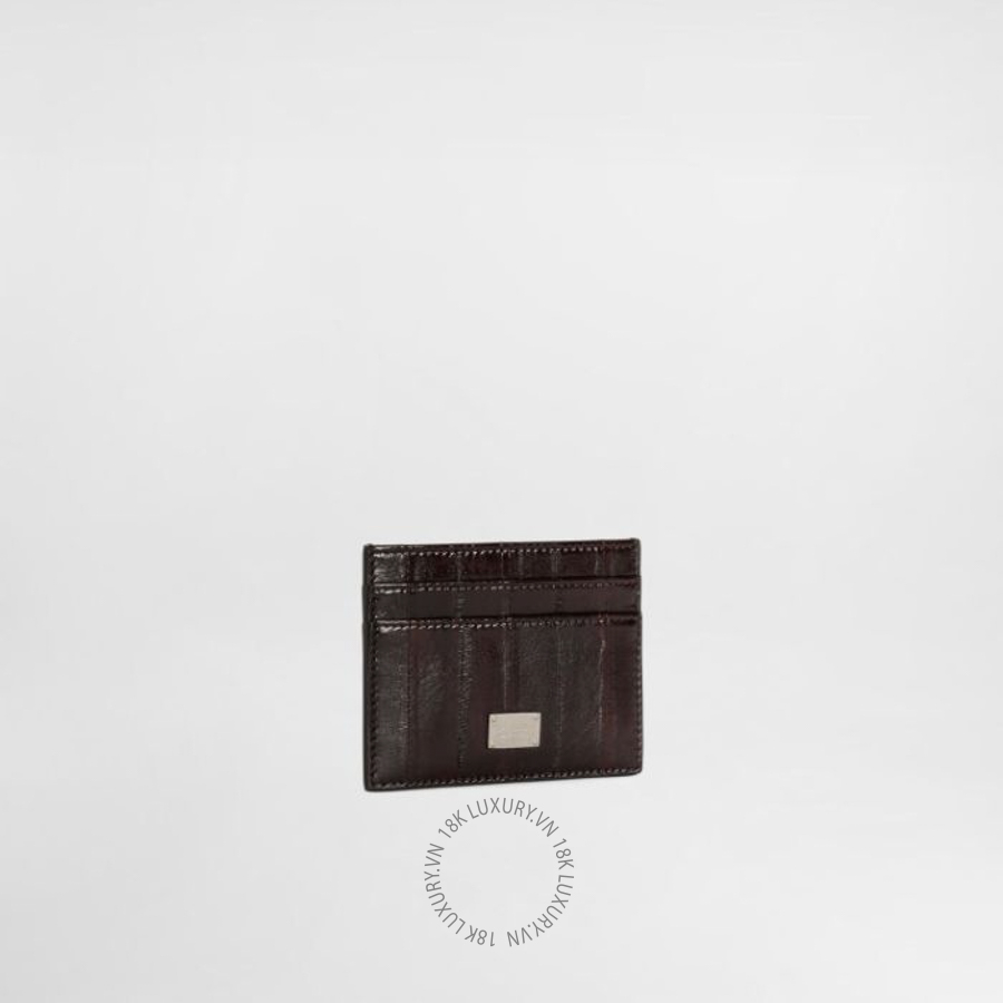 Ví ngắn nam Dolce Gabbana Eel leather card holder BP0330A8A5381300 NVDG161