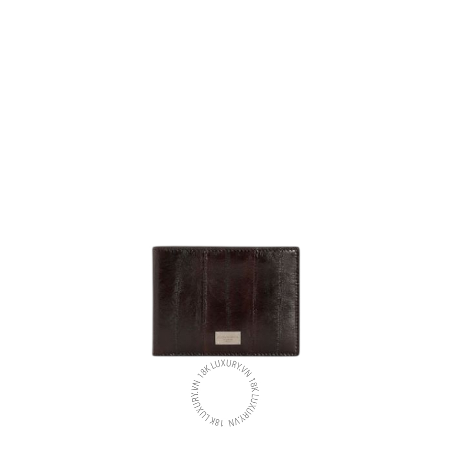 Ví ngắn nam Dolce Gabbana Eel leather wallet BP1321A8A5381300 NVDG123