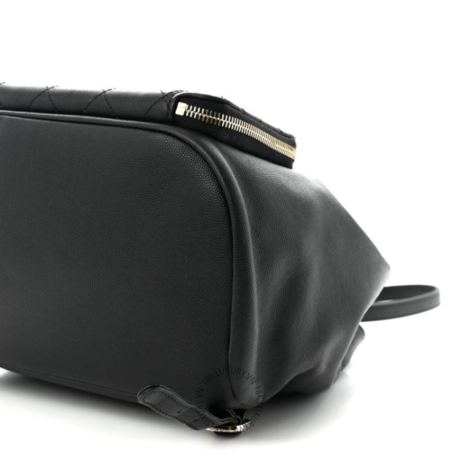 Balo Chanel Caviar Quilted Business Affinity Black CDBC164 20 Balo Chanel Caviar Quilted Business Affinity Black CDBC164