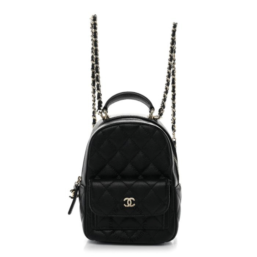 Balo Chanel Caviar Quilted CC Mini Classic Black CDBC477
