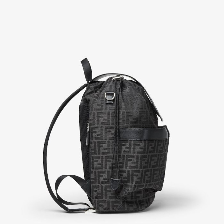 Balo Fendi FF Jacquard Strike Medium FF jacquard fabric backpack 7VZ070AG0MF0NPN FND247