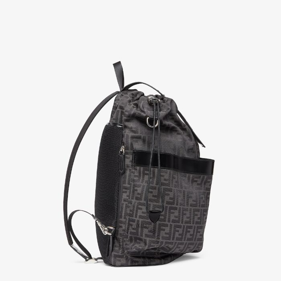 Balo Fendi Strike Large FF jacquard fabric backpack 7VZ056AG0MF0NPN FND246