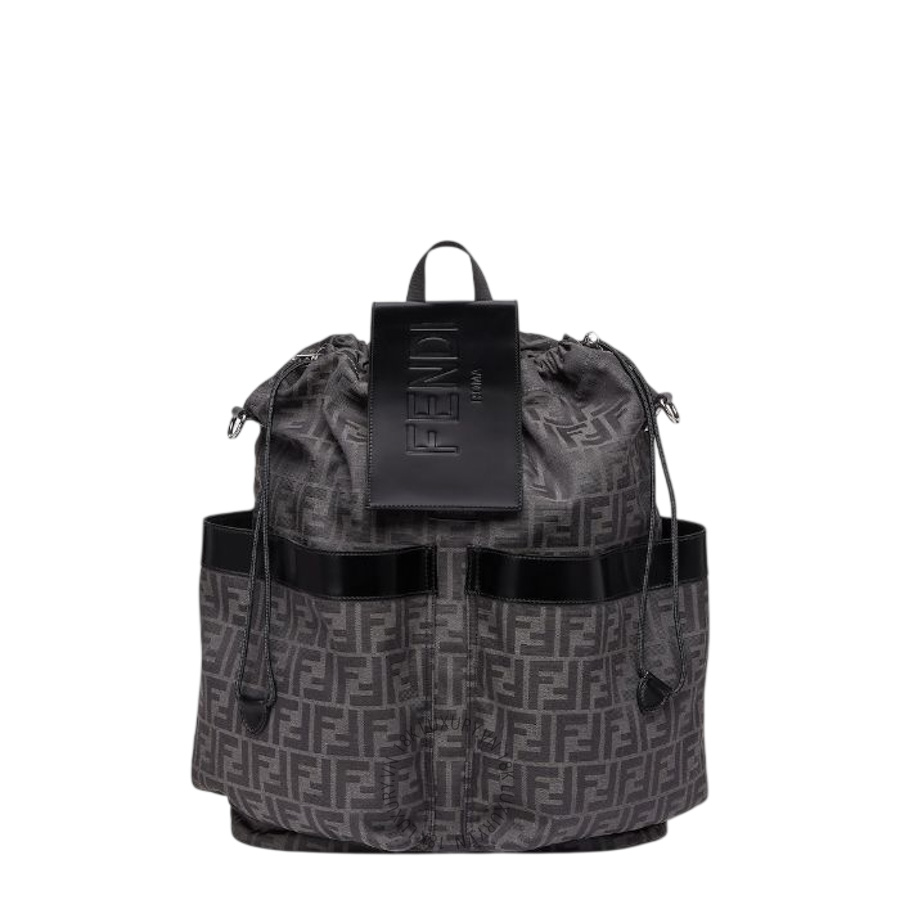 Balo Fendi Strike Large FF jacquard fabric backpack 7VZ056AG0MF0NPN FND246