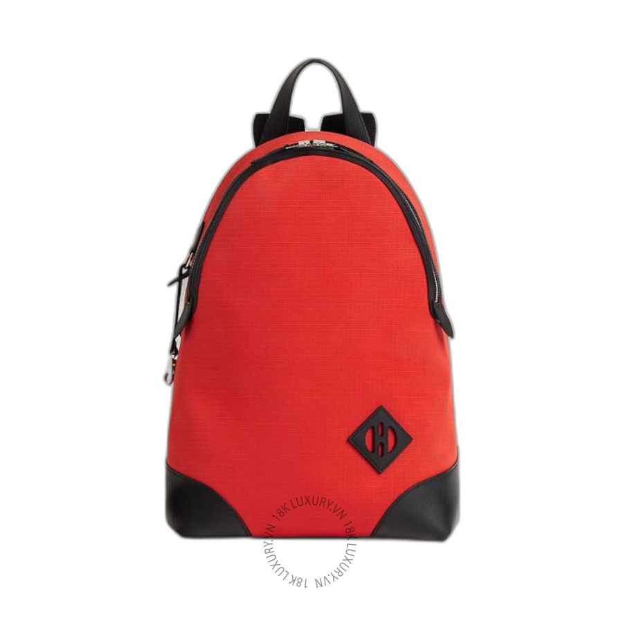 Balo Hermes Allback backpack Capucine / Noir H083582CKAD MHM042