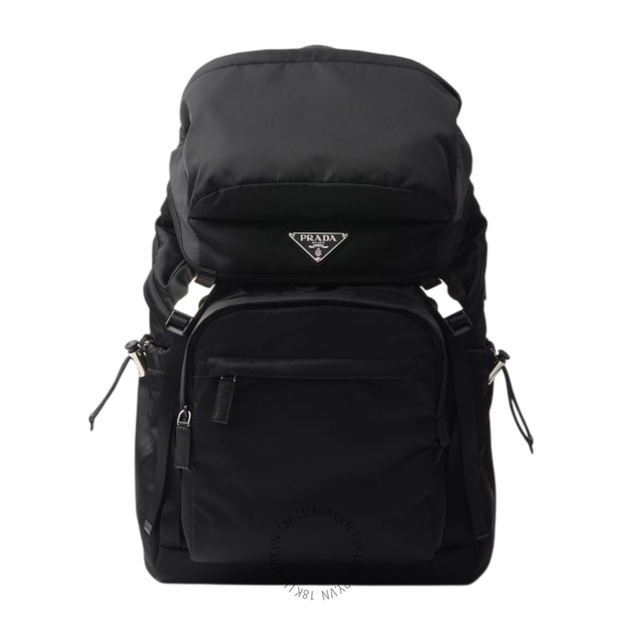 Balo Prada Re-Nylon and Saffiano leather 2VZ090_2DMG_F0002_V_OOO NTPR334
