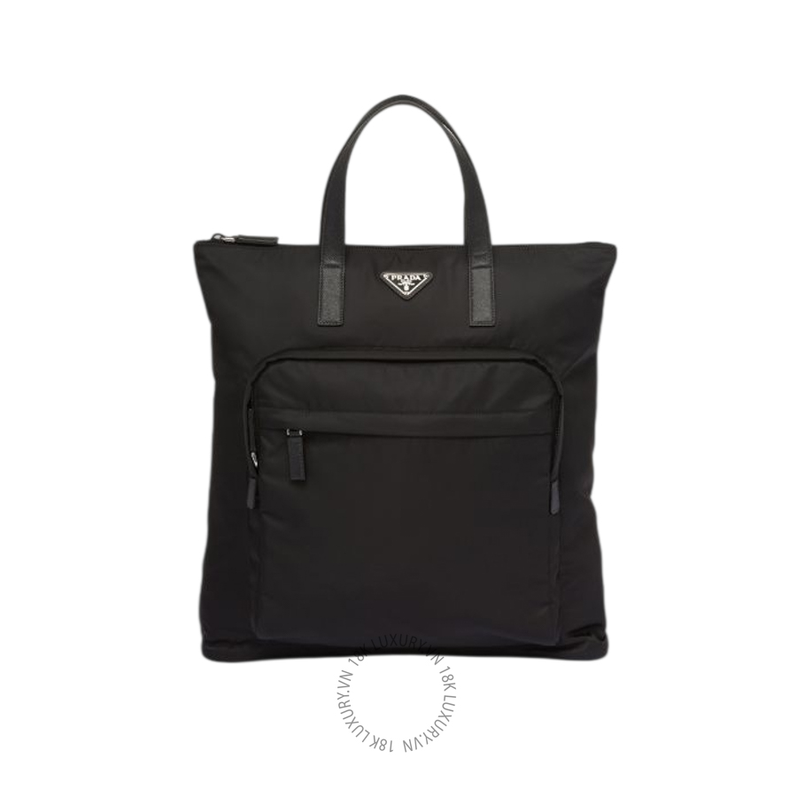 Balo Prada Re-Nylon and Saffiano leather tote bag 2VG098_2DMG_F0002_V_OOO NTPR300