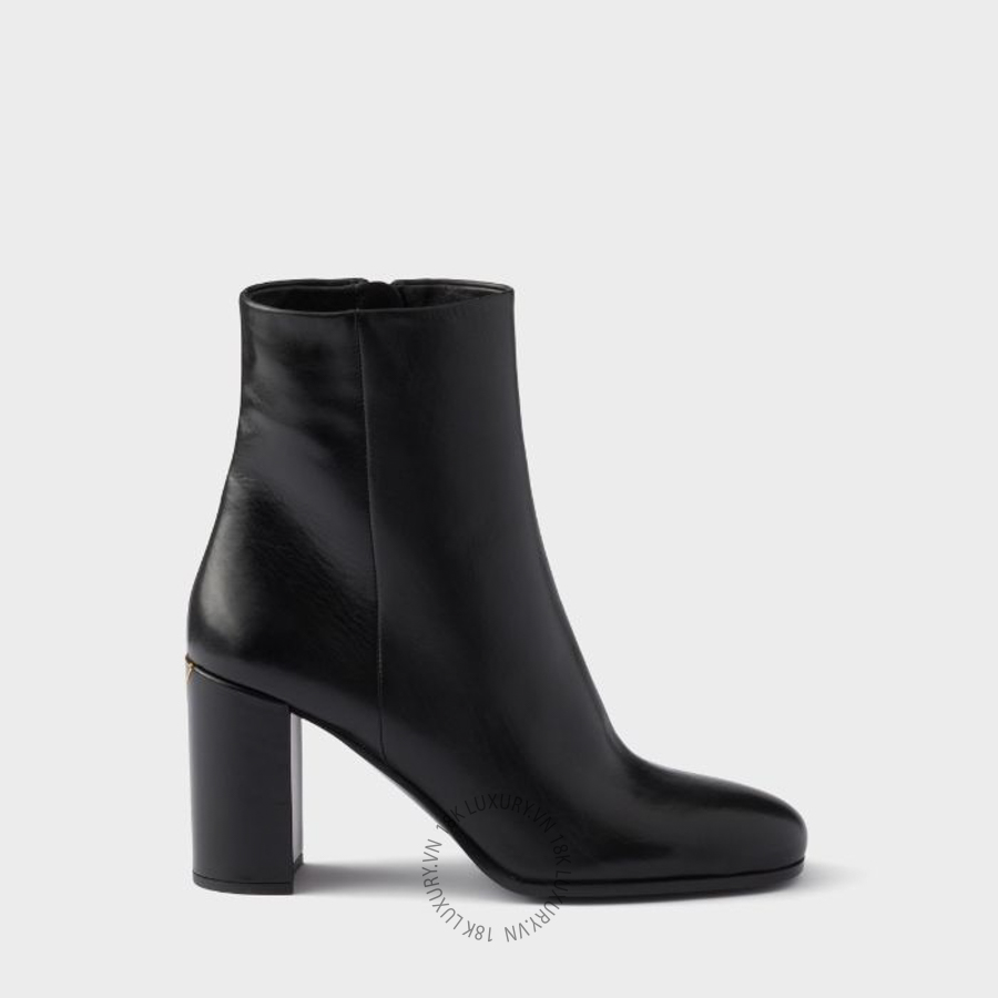 Boots cao gót Prada Leather 1T631N_070_F0002_F_D085 NGPR301