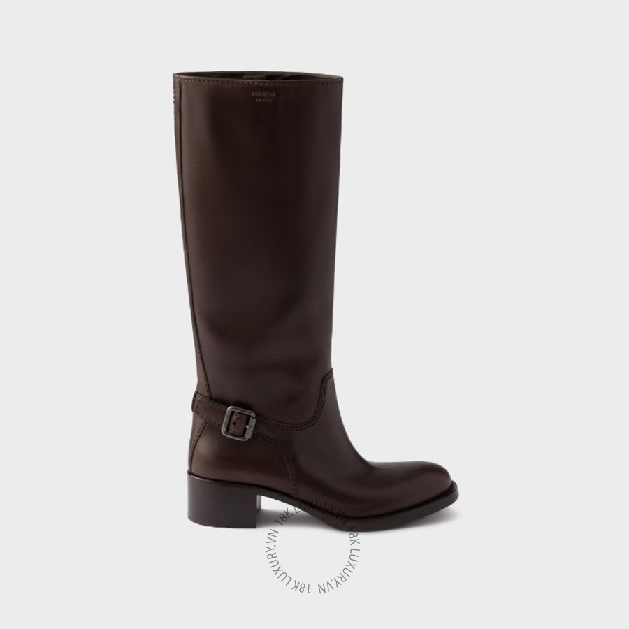 Boots cao gót Prada Leather 1W625O_3KDP_F0562_F_040 NGPR218