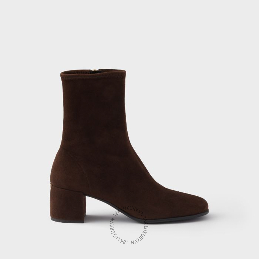 Boots cao gót Prada Stretch suede 1U233O_L66_F0003_F_055 NGPR299