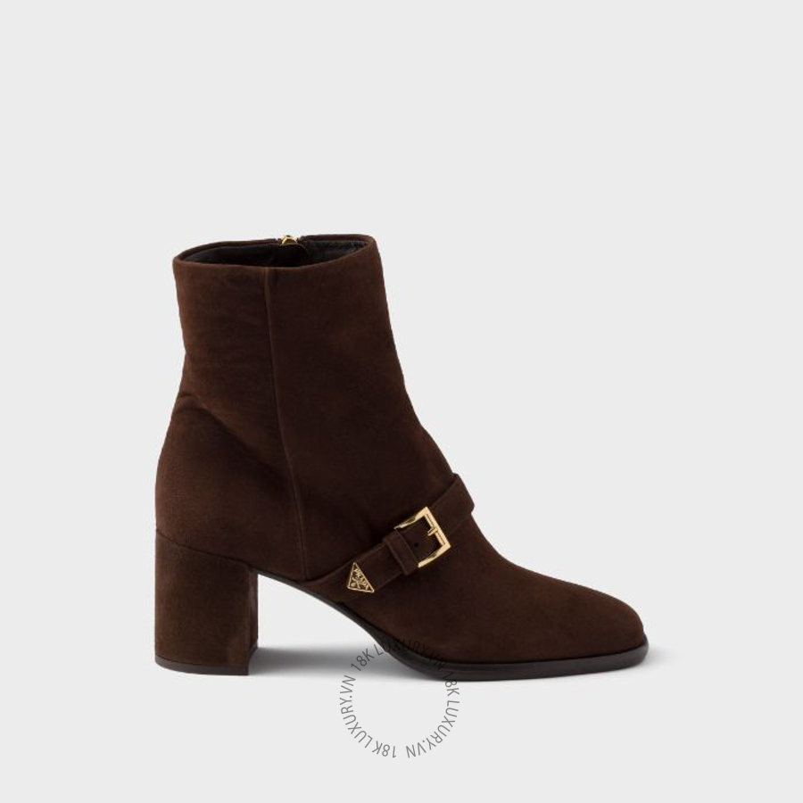 Boots cao gót Prada Suede 1T650O_008_F0003_F_065 NGPR222