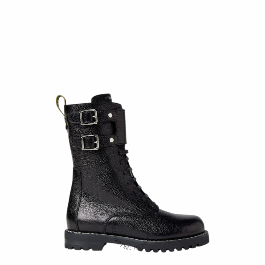 Boots Fendi Commando Black leather 8T9050AY0NF0QA1 NGFD094