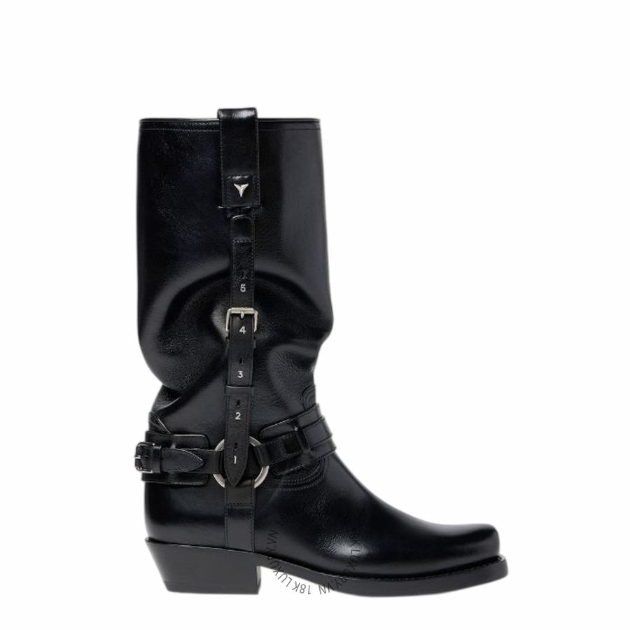 Boots Fendi Count Black leather 8W9070NA7F0QA1 NGFD105