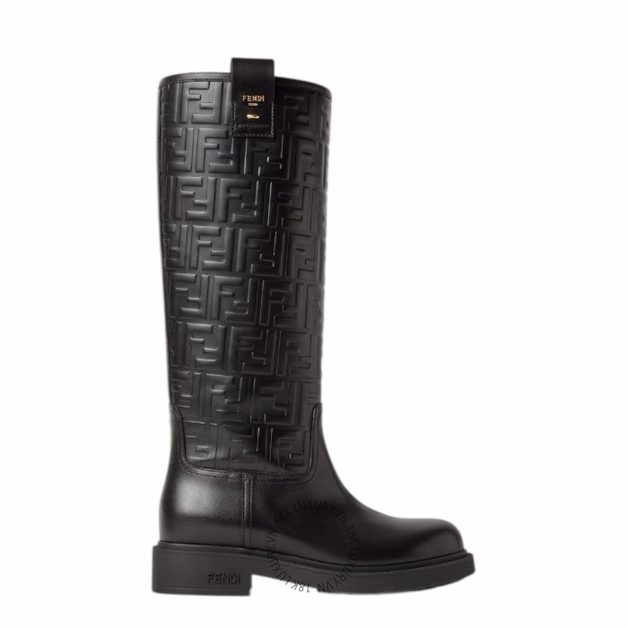 Boots Fendi Filo Black leather 8W8574AY9OF0ABB NGFD096