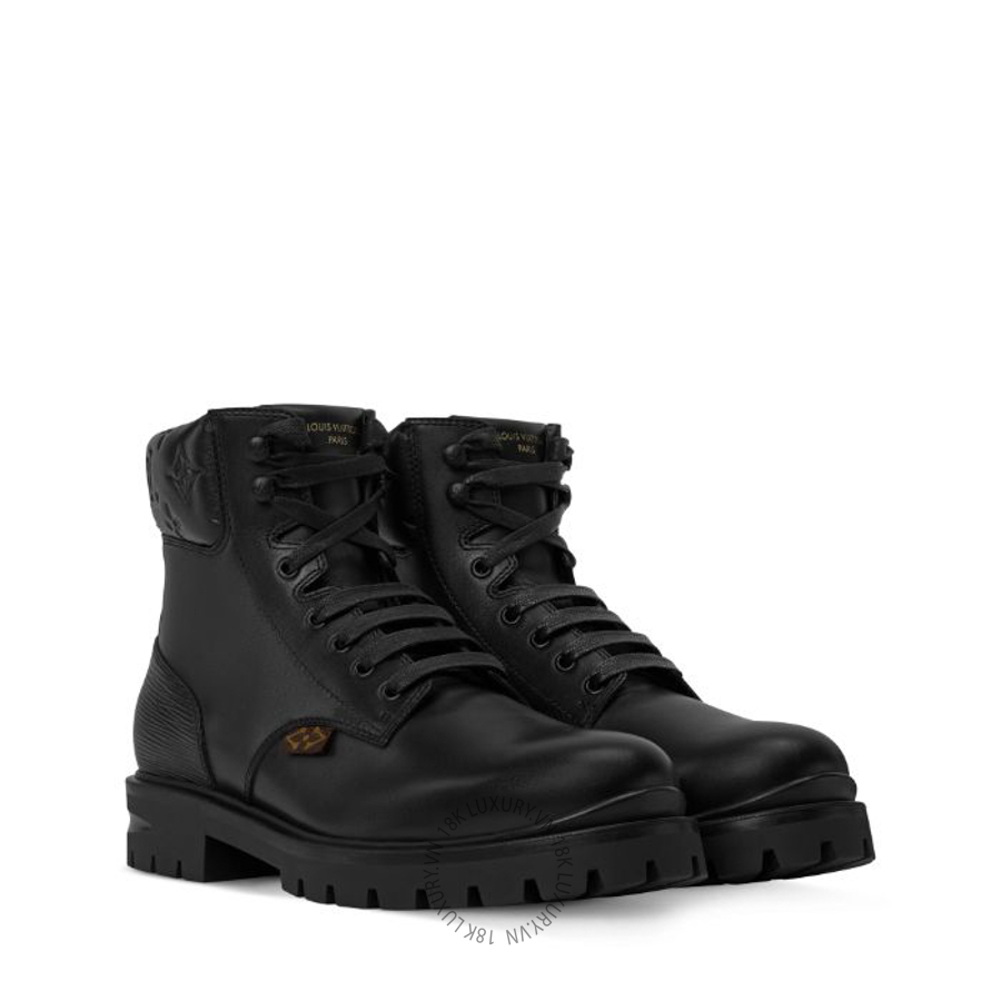 Boots Louis Vuitton City Ranger Combat Boot 1AKQW9 NGLV230
