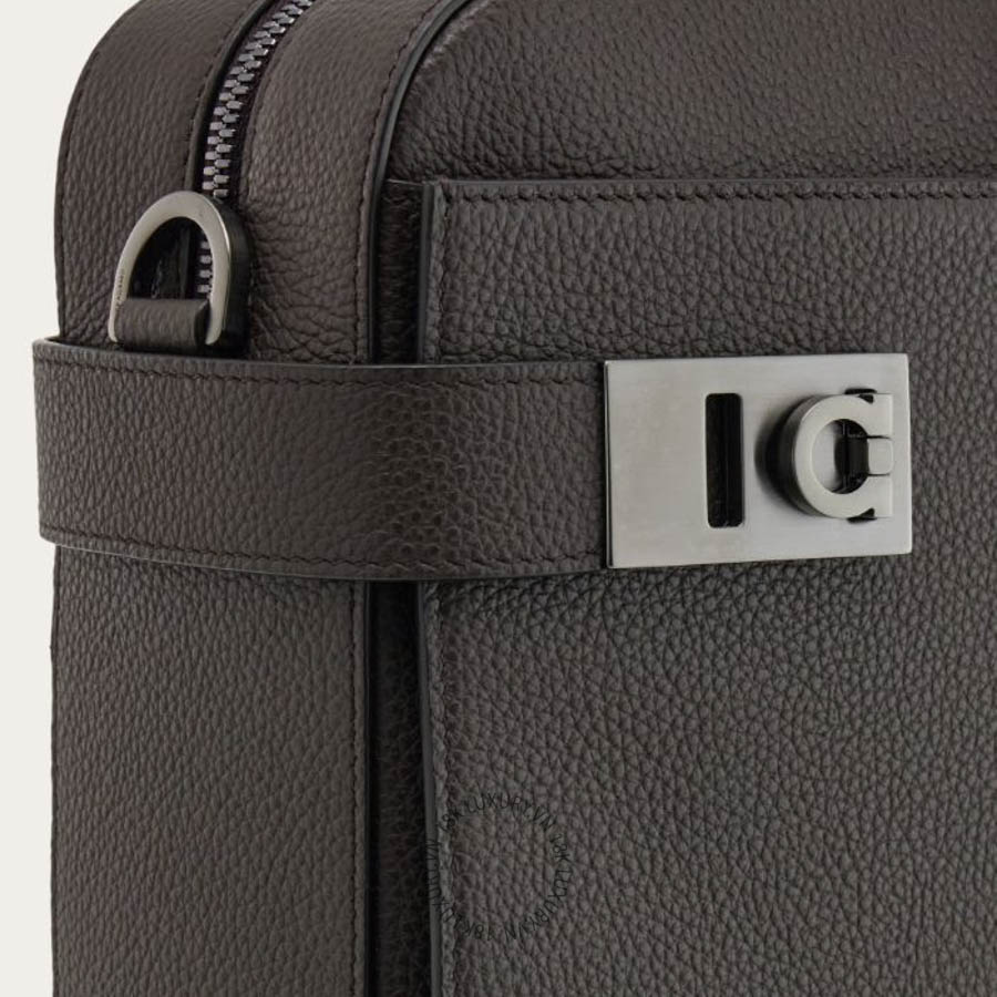 Cặp Salvatore Ferragamo briefcase with hug buckle (m) testa di moro 241652788032 PUCH071 26 Cặp Salvatore Ferragamo briefcase with hug buckle (m) testa di moro 241652788032 PUCH071