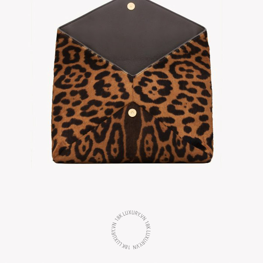 Clutch YSL CASSANDRE large envelope pouch in pony hair leather 778181AAGDO2075 VKI152 13 Clutch YSL CASSANDRE large envelope pouch in pony hair leather 778181AAGDO2075 VKI152