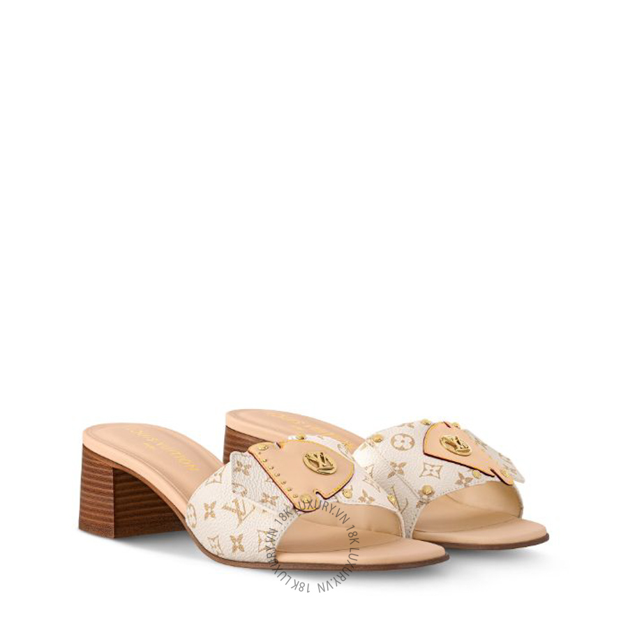 Dép cao gót Louis Vuitton Frame Mules 1AHMRF NGLV614
