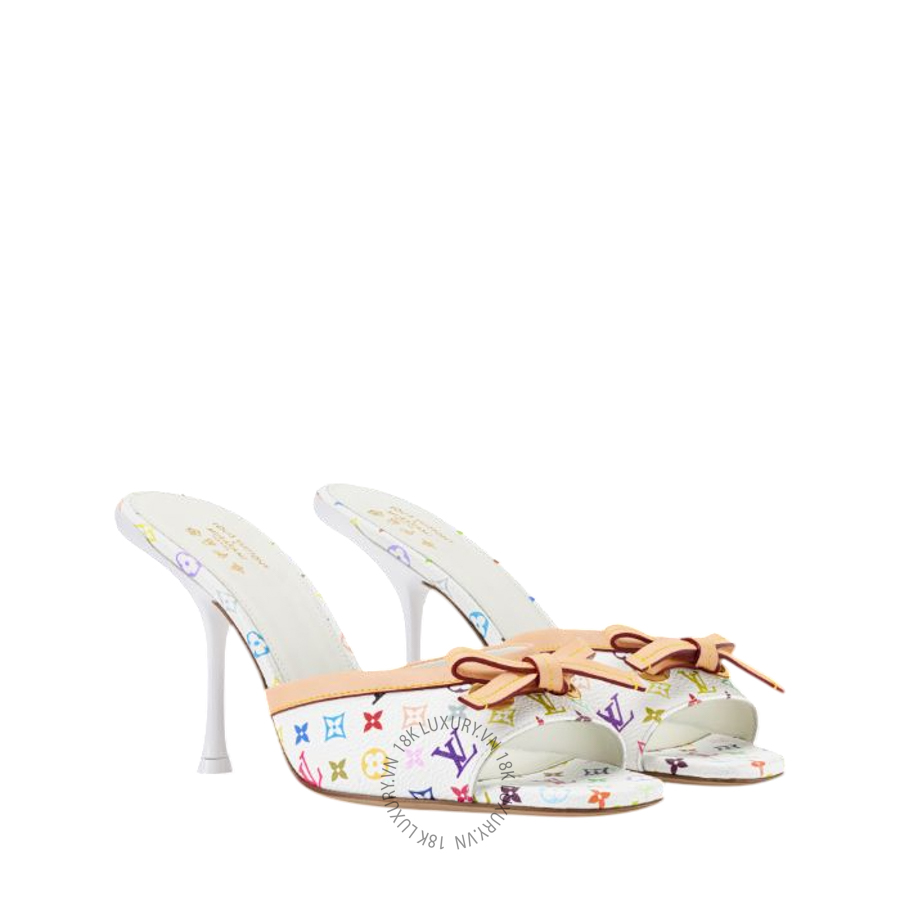 Dép cao gót Louis Vuitton x TM LV 6AM Mules 1AJSD9 NGLV624