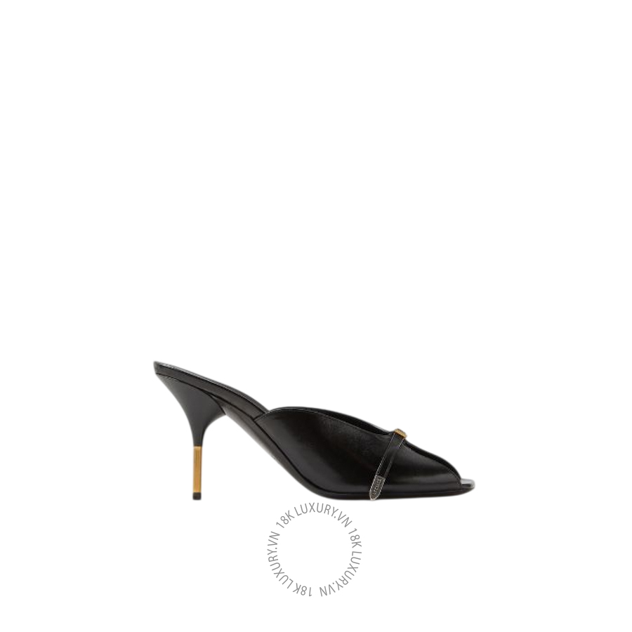 Dép Cao Gót Versace Nyx Leather Mules 80 mm 1024134-1A17282_1B00X VSC273