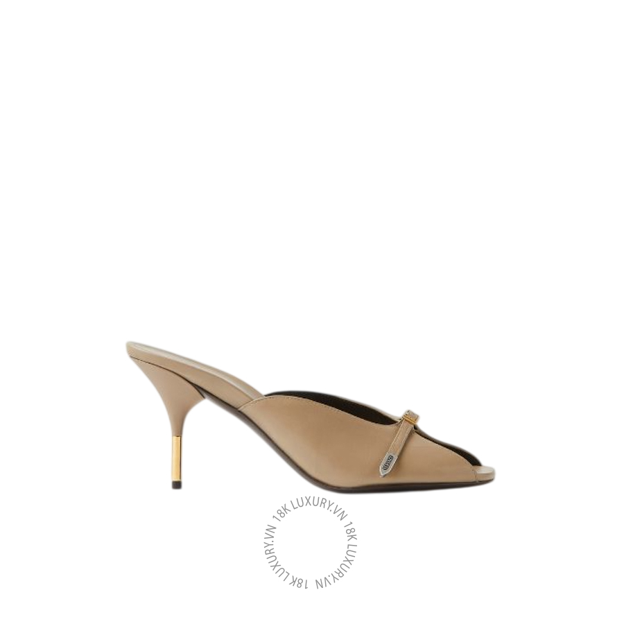 Dép Cao Gót Versace Nyx Leather Mules 80 mm 1024134-1A17282_1N63X VSC295