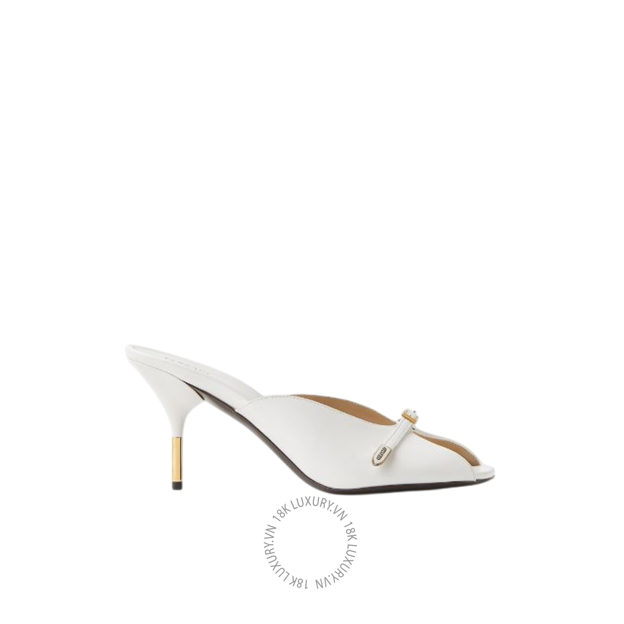 Dép Cao Gót Versace Nyx Leather Mules 80 mm 1024134-1A17282_1W72X VSC287