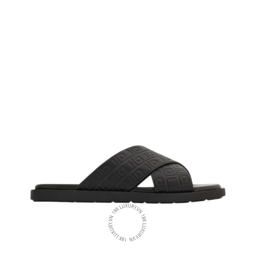 Dép quai chéo Salvatore Ferragamo Monogram sandal 029786778782 SPP094