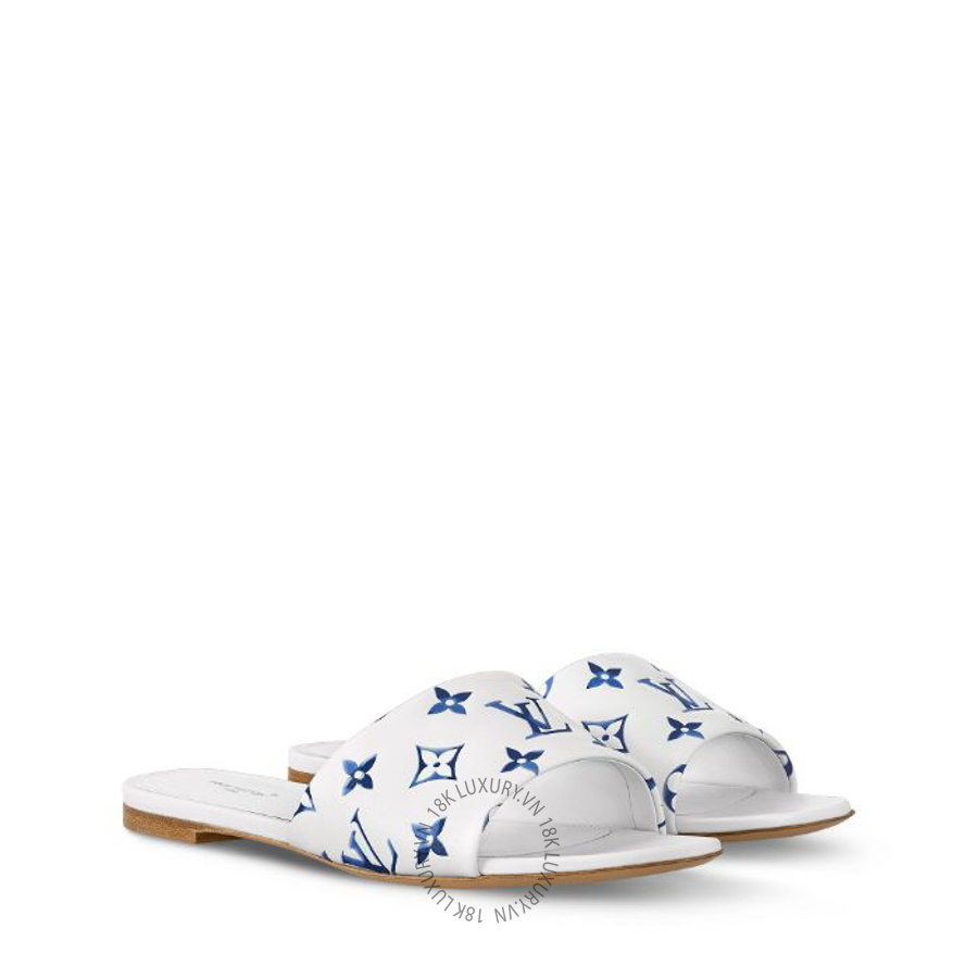Dép quai ngang Louis Vuitton 6AM Flat Mules 1AHMIA NGLV590