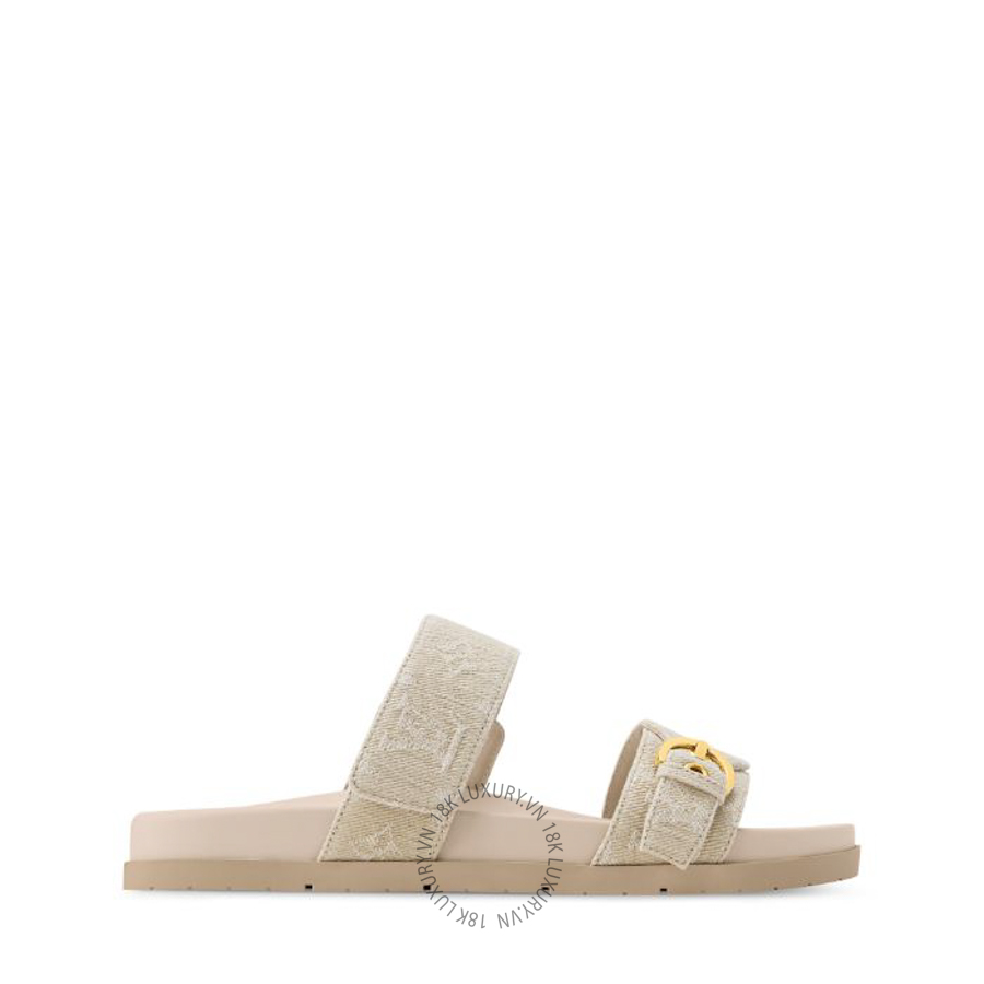 Dép quai ngang Louis Vuitton Bom Dia Comfort Mules 1AJPGX NGLV642