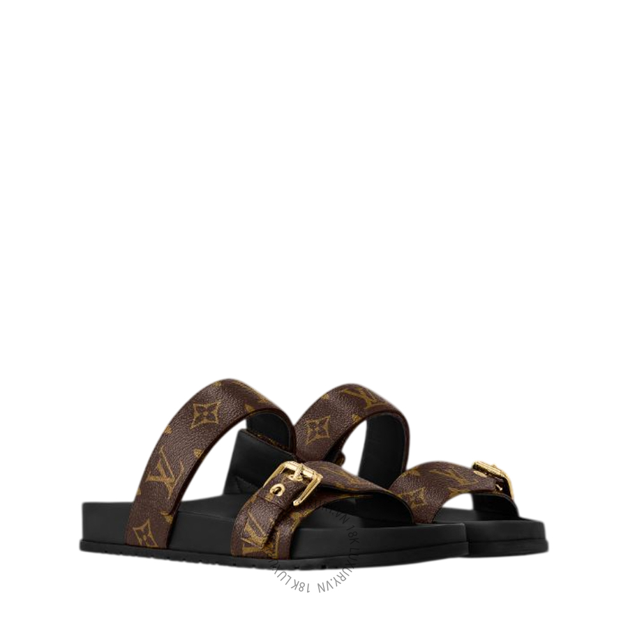 Dép quai ngang Louis Vuitton Bom Dia Flat Comfort Mules 1AAW8H NGLV628