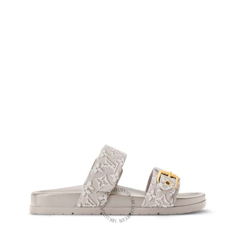 Dép quai ngang Louis Vuitton Bom Dia Flat Comfort Mules 1AKJ84 NGLV629