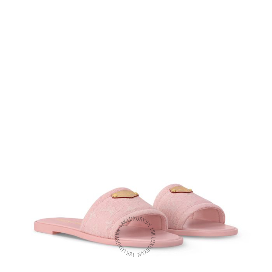 Dép quai ngang Louis Vuitton Lily Flat Mules 1AGX46 NGLV585