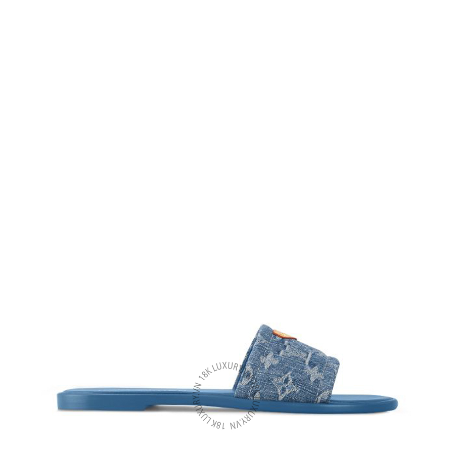 Dép quai ngang Louis Vuitton Lily Flat Mules 1AGX82 NGLV583