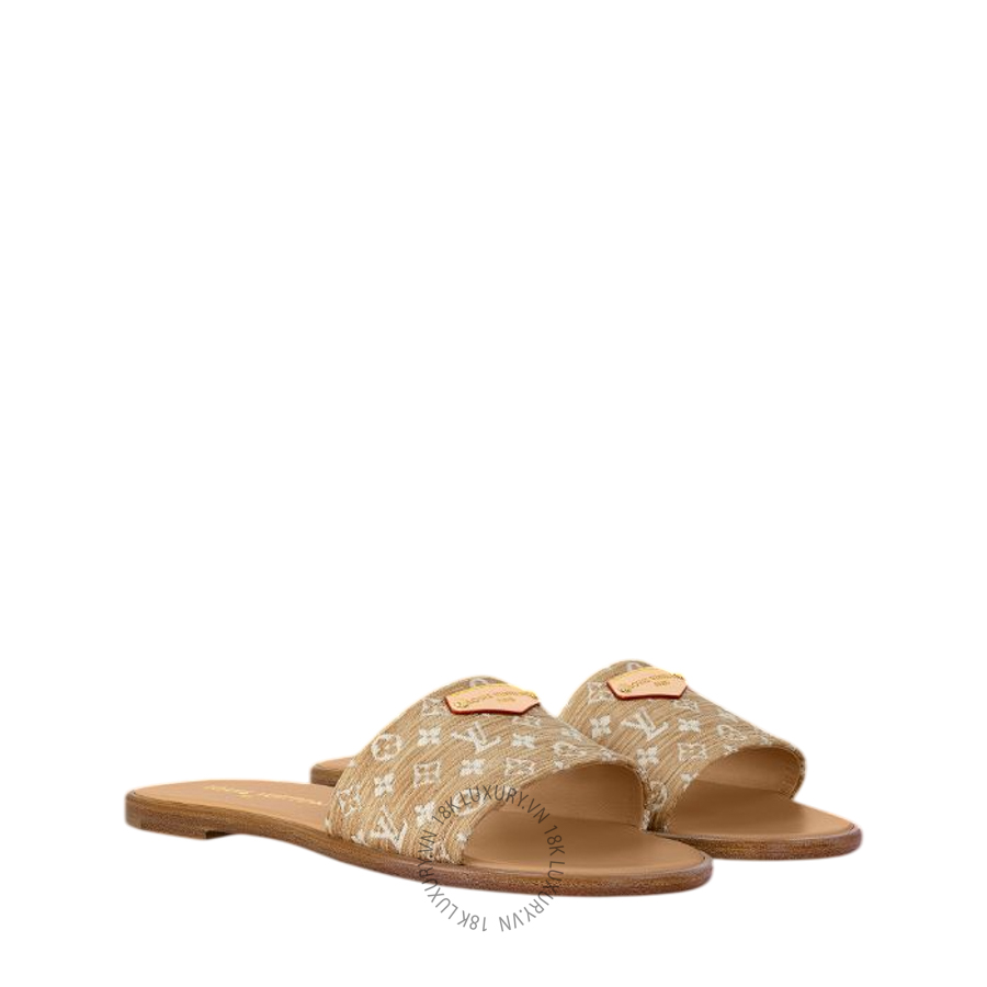 Dép quai ngang Louis Vuitton Lily Flat Mules 1AHLWJ NGLV597