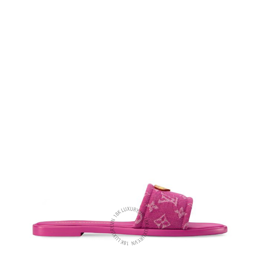 Dép quai ngang Louis Vuitton Lily Flat Mules 1AJMZ4 NGLV579