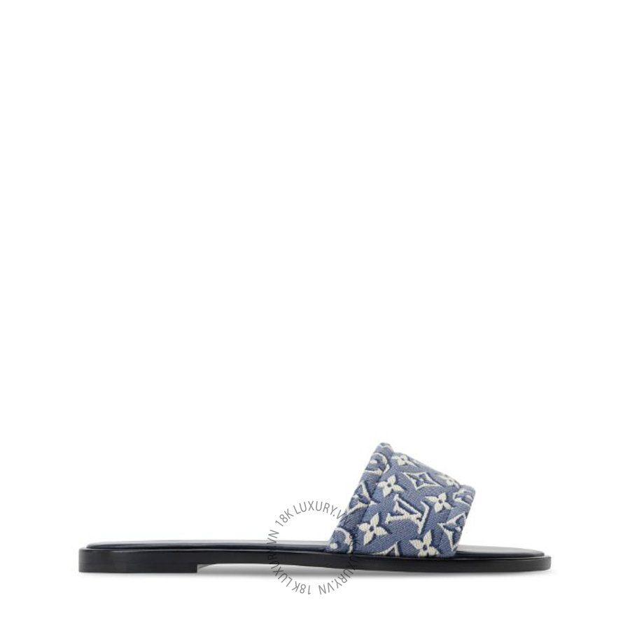 Dép quai ngang Louis Vuitton Lily Flat Mules 1AKJBO NGLV578