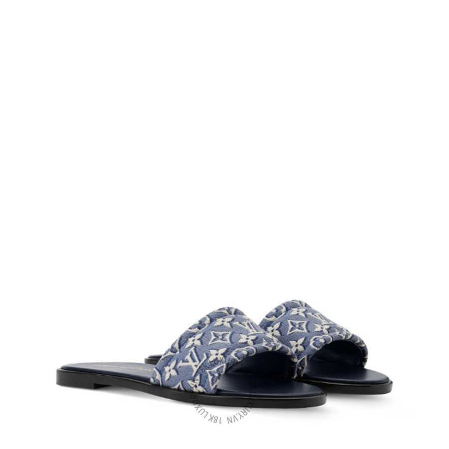 Dép quai ngang Louis Vuitton Lily Flat Mules 1AKJBO NGLV578