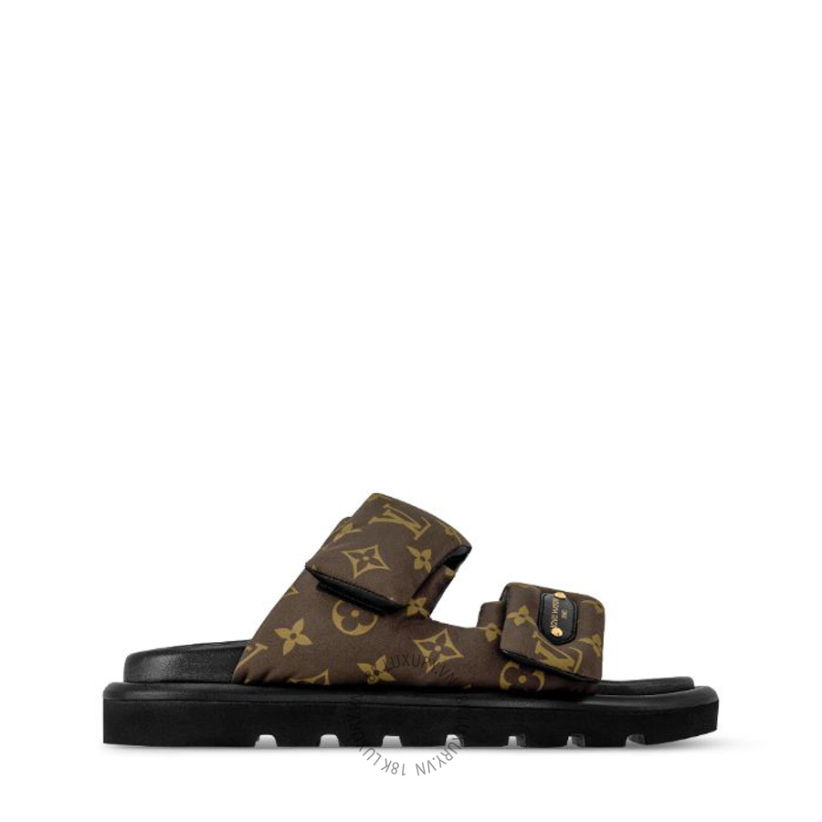 Dép quai ngang Louis Vuitton Pool Pillow Flat Comfort Mules 1AHMDM NGLV636