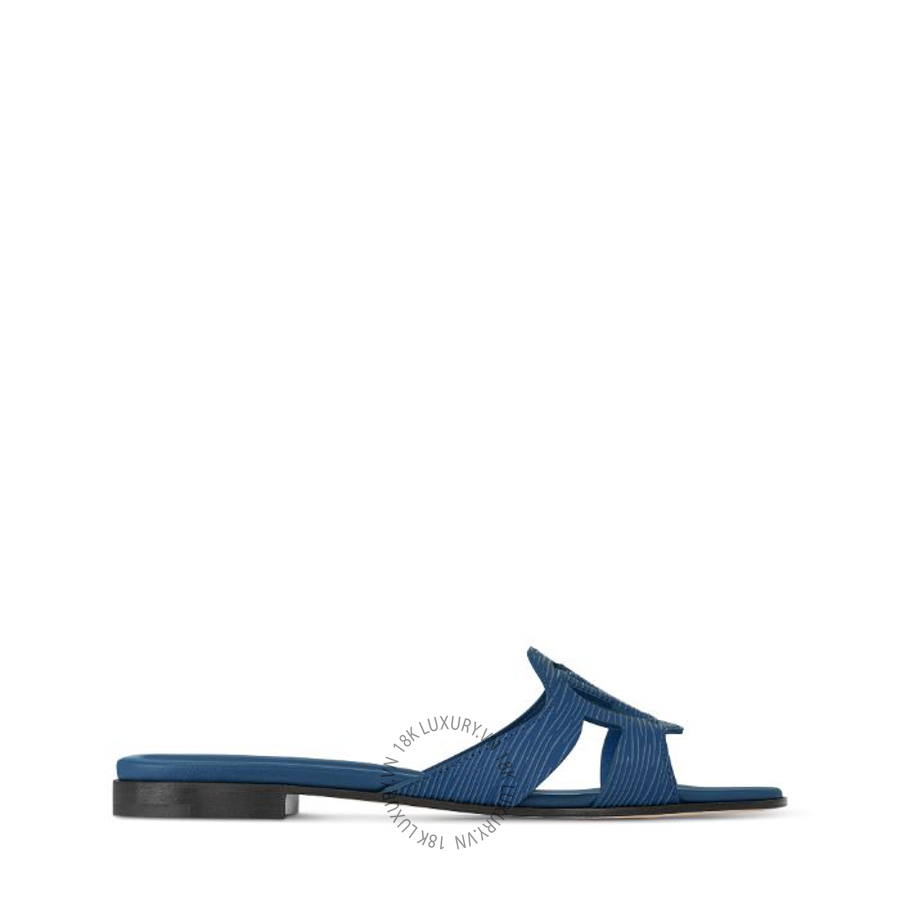 Dép quai ngang LV Isola Flat Mules 1AGYST NGLV572